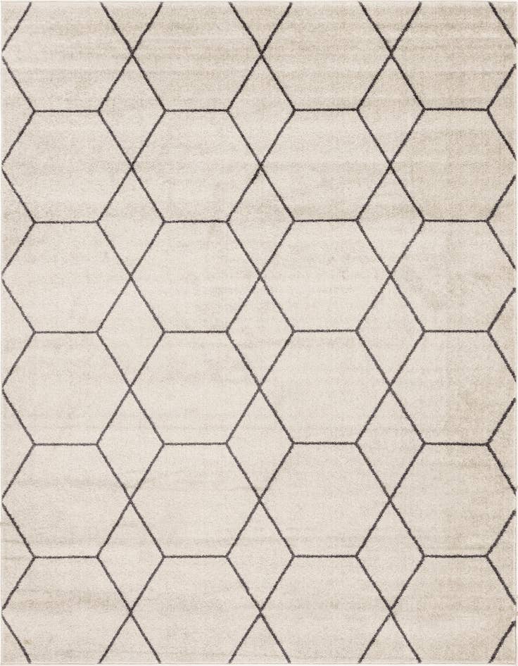 Detail image of 7' x 10' Trellis Frieze Rug