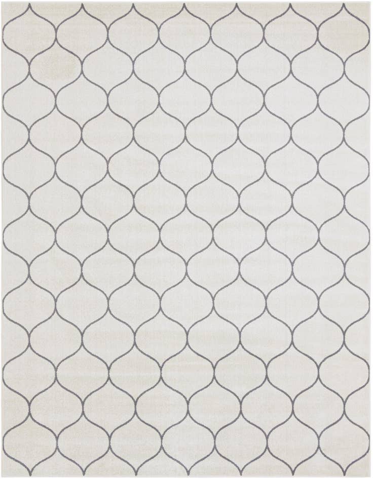 Detail image of 10' x 13' Trellis Frieze Rug
