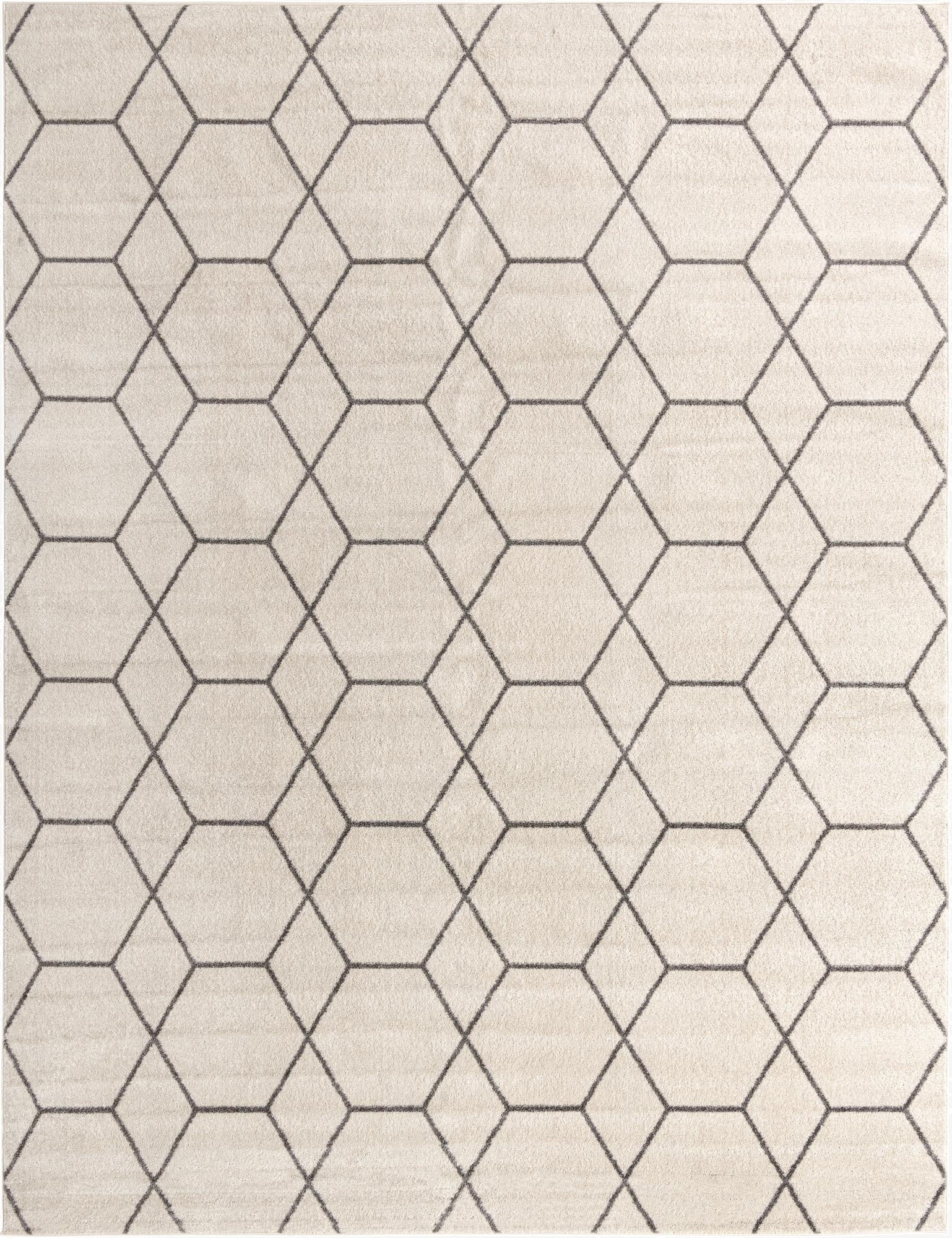 Primary image 7' 10 x 10' Trellis Frieze Rug