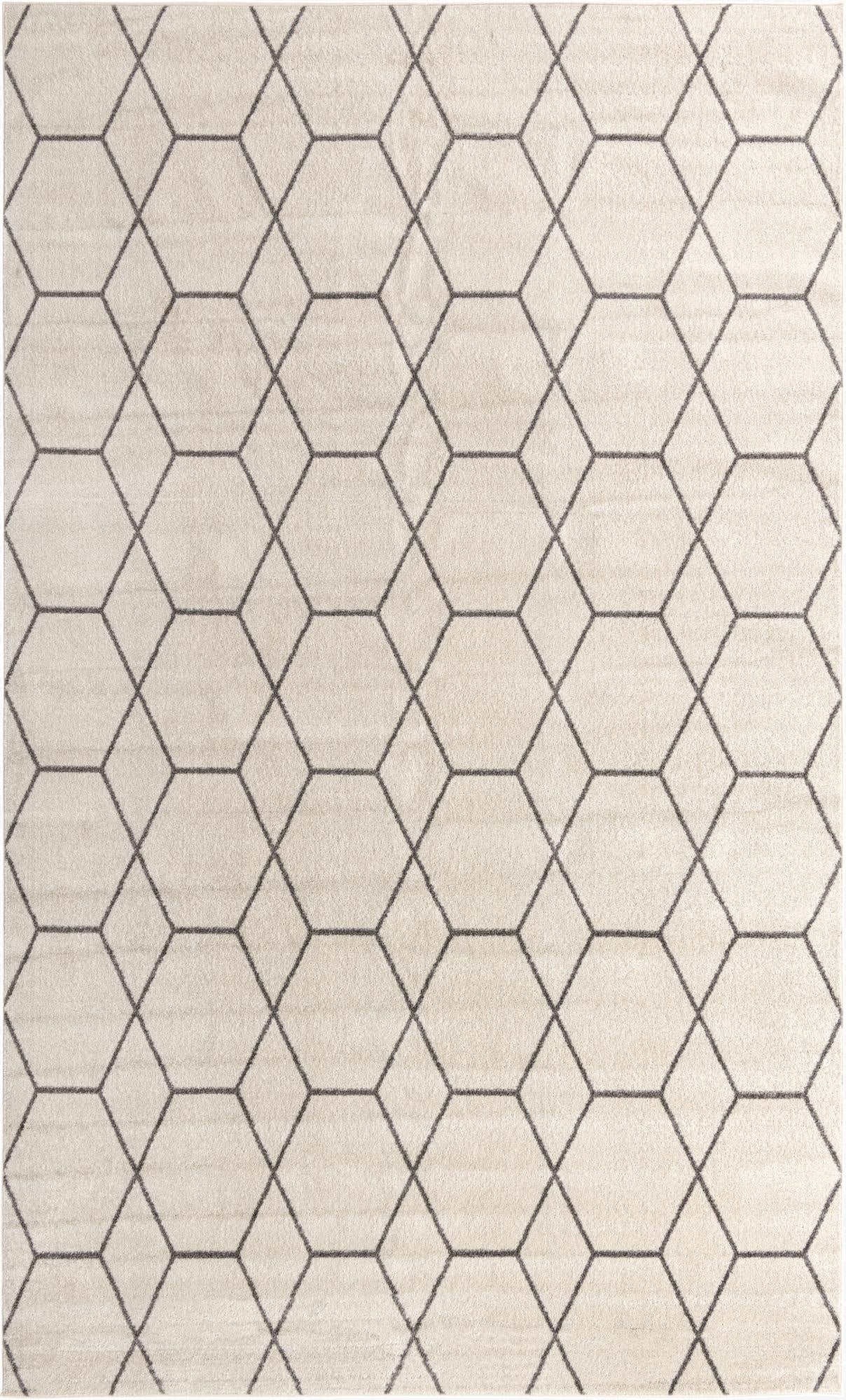 Primary image 5' 3 x 8' Trellis Frieze Rug