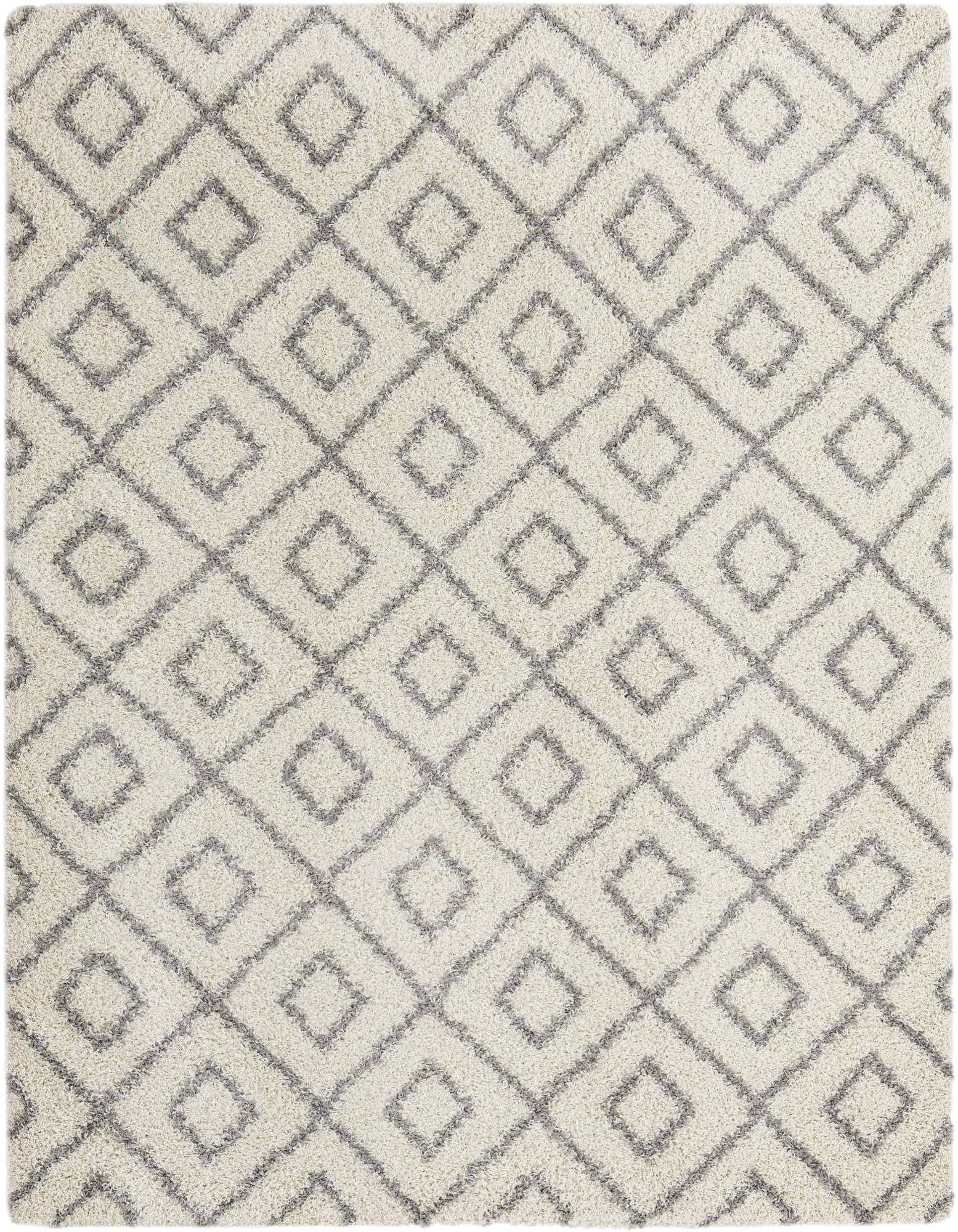Primary image 7' 10 x 10' Trellis Shag Rug