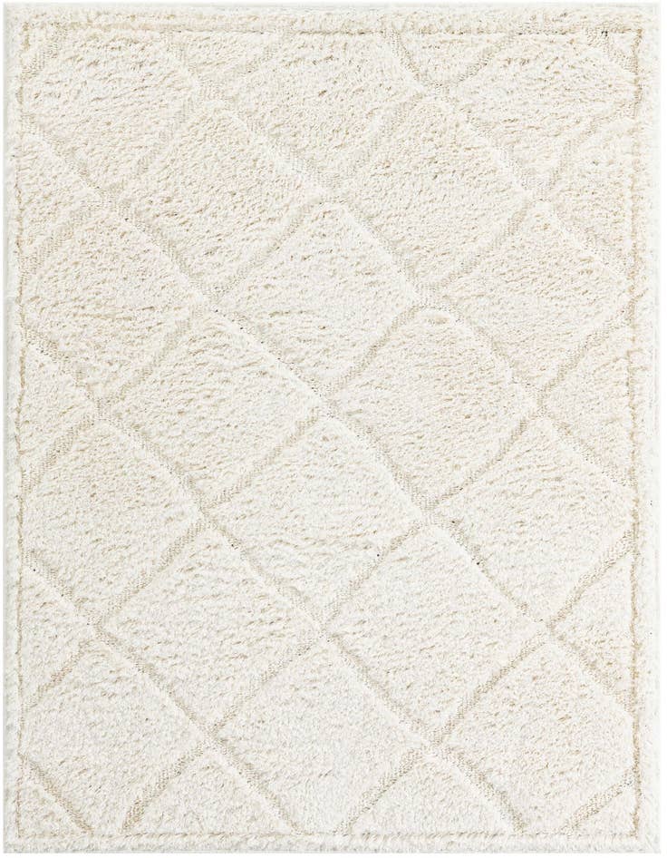 Detail image of 3' 3 x 5' 3 Trellis Shag Rug