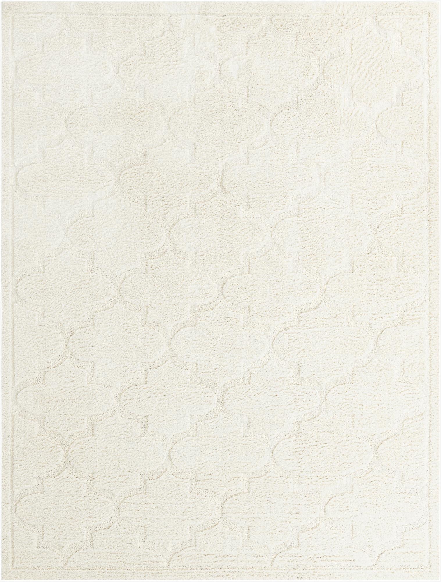 9' x 12' 2 Trellis Shag Rug