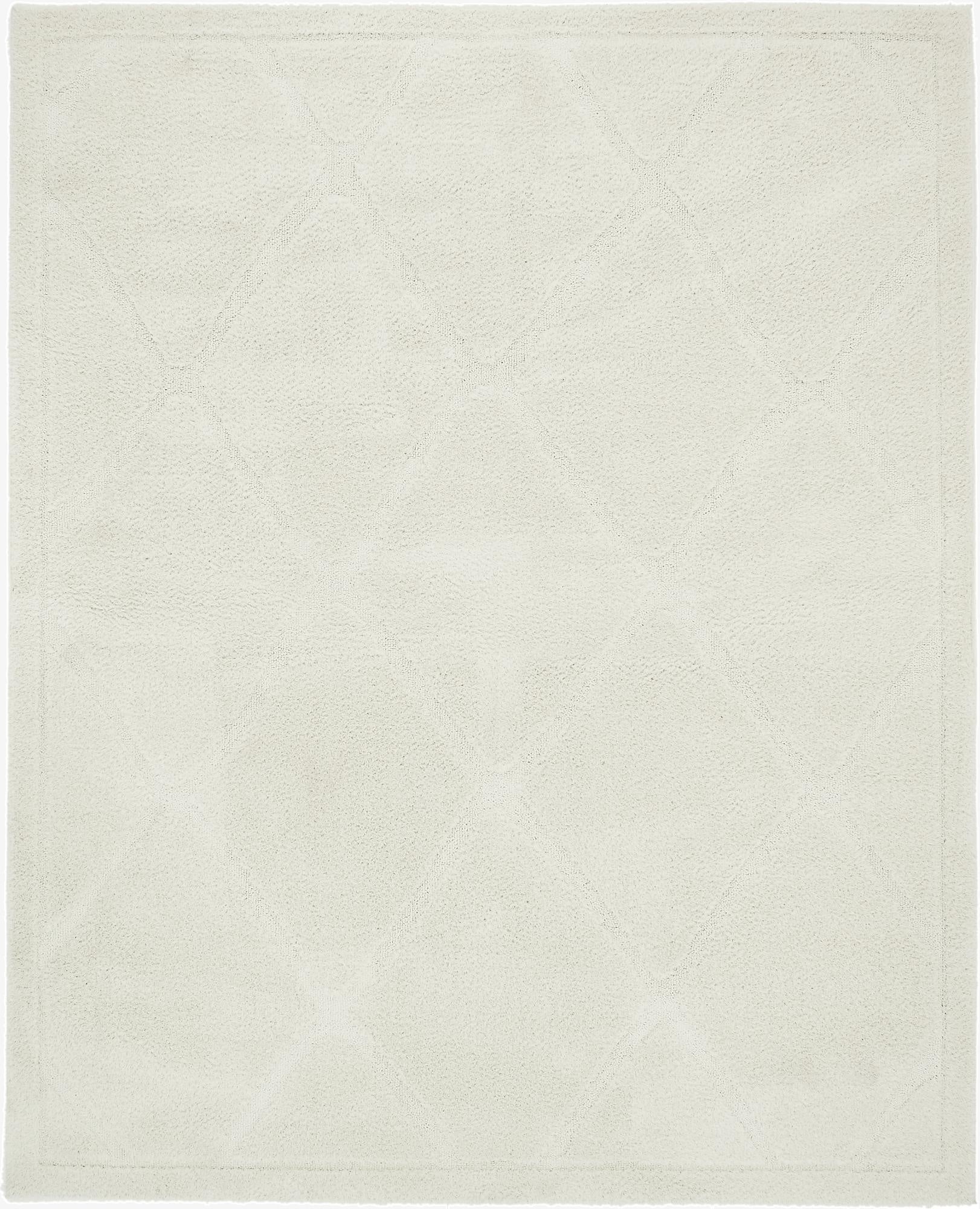 8' x 10' Trellis Shag Rug