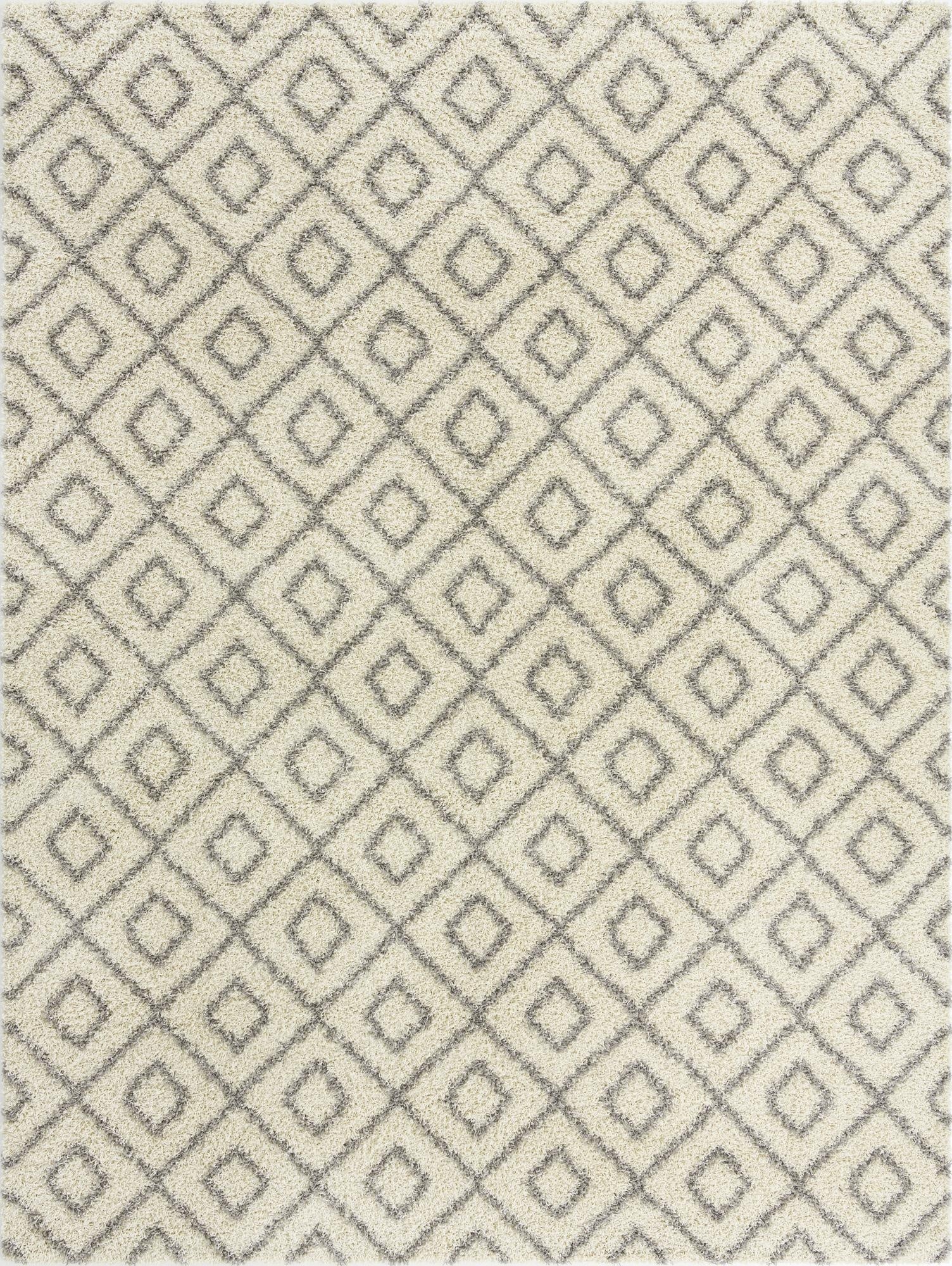 10' 8 x 14' Trellis Shag Rug