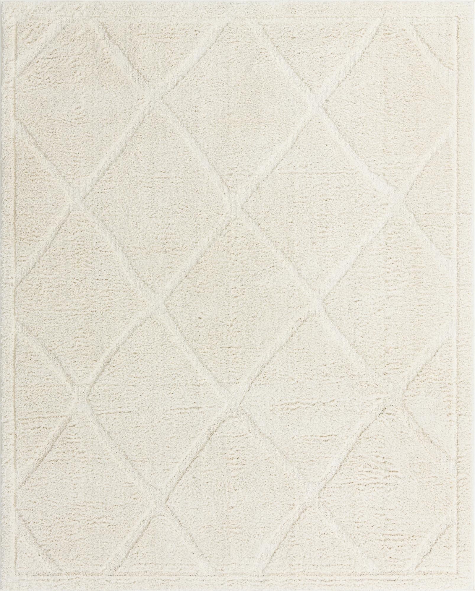 2' x 3' Trellis Shag Rug