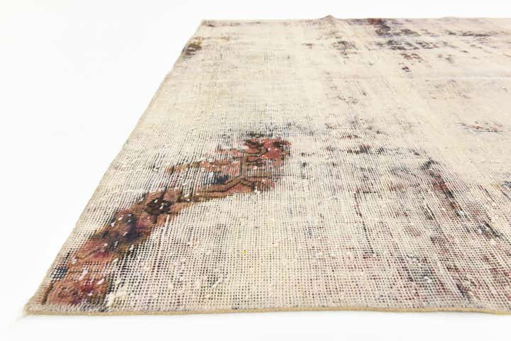 5' x 9' 3 Hand Knotted Ultra Vintage Persian Wool Rug