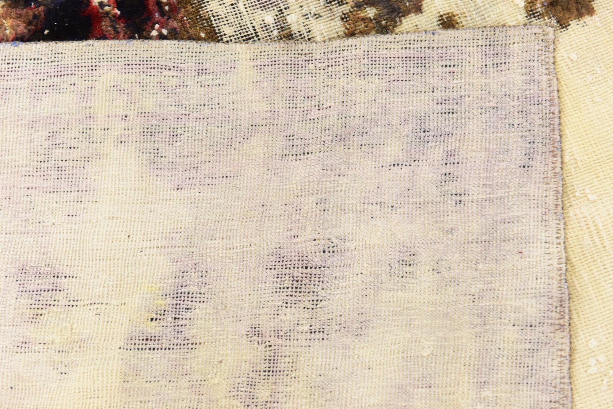 6' x 9' 10 Hand Knotted Ultra Vintage Persian Wool Rug