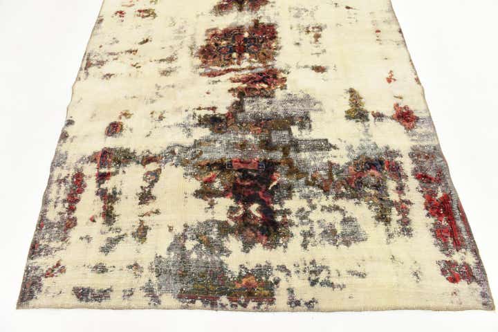 6' x 9' 10 Hand Knotted Ultra Vintage Persian Wool Rug