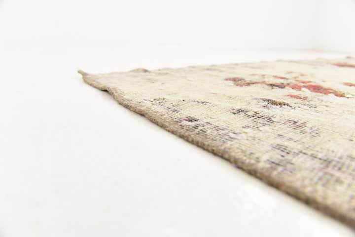 6' x 9' 10 Hand Knotted Ultra Vintage Persian Wool Rug