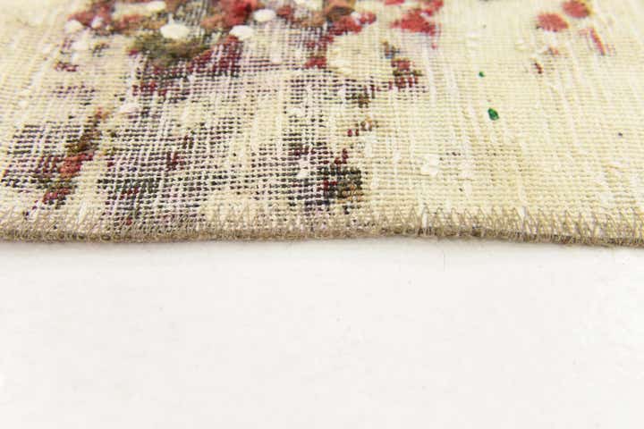 6' x 9' 10 Hand Knotted Ultra Vintage Persian Wool Rug