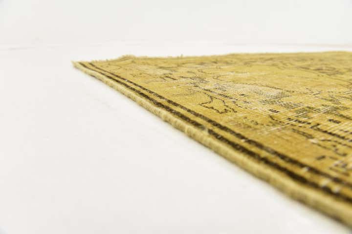 9' 8 x 13' 3 Hand Knotted Ultra Vintage Persian Wool Rug