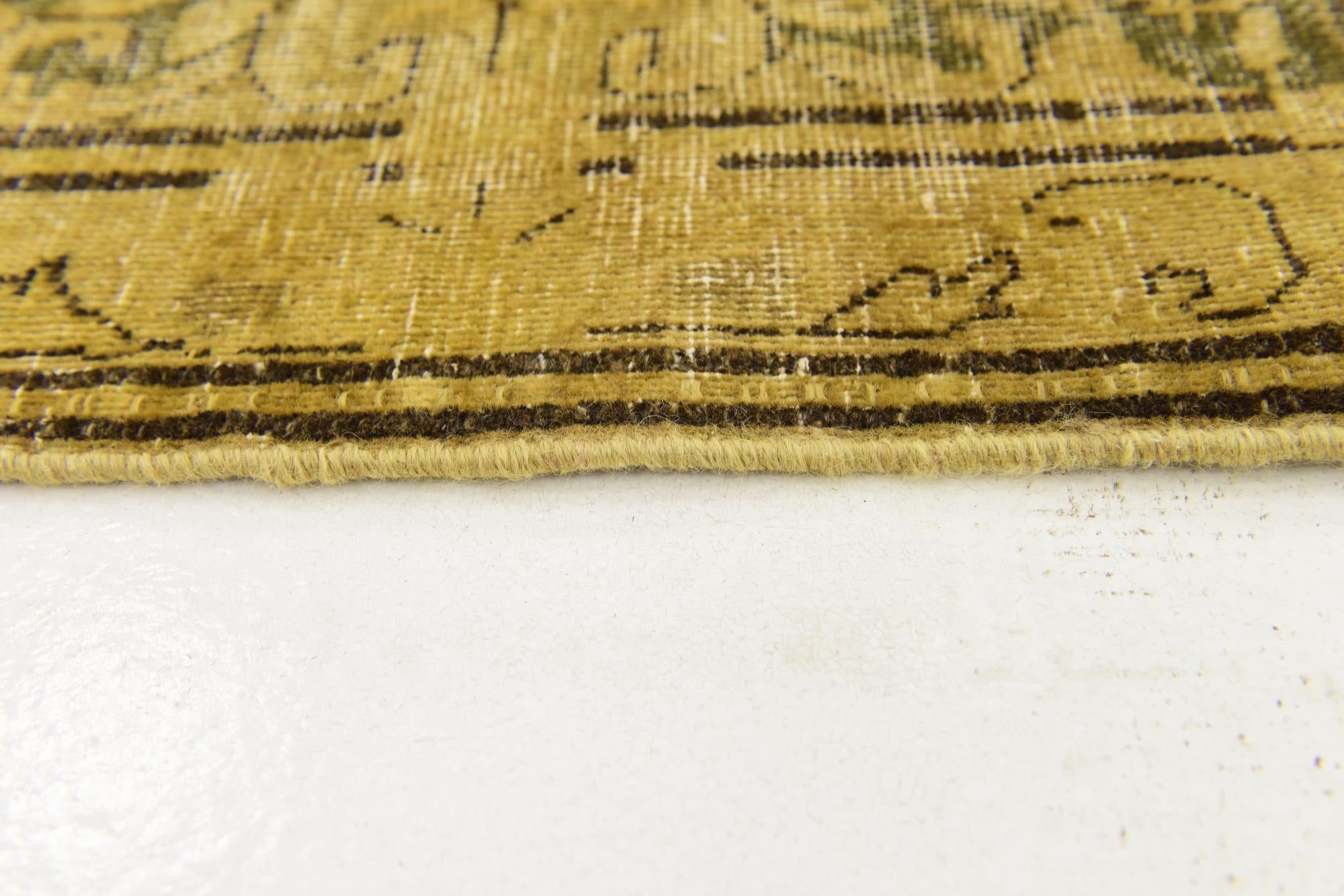 9' 8 x 13' 3 Hand Knotted Ultra Vintage Persian Wool Rug