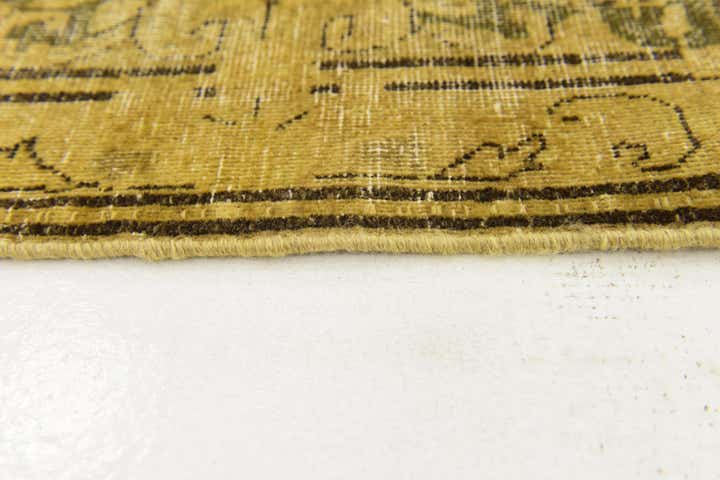 9' 8 x 13' 3 Hand Knotted Ultra Vintage Persian Wool Rug