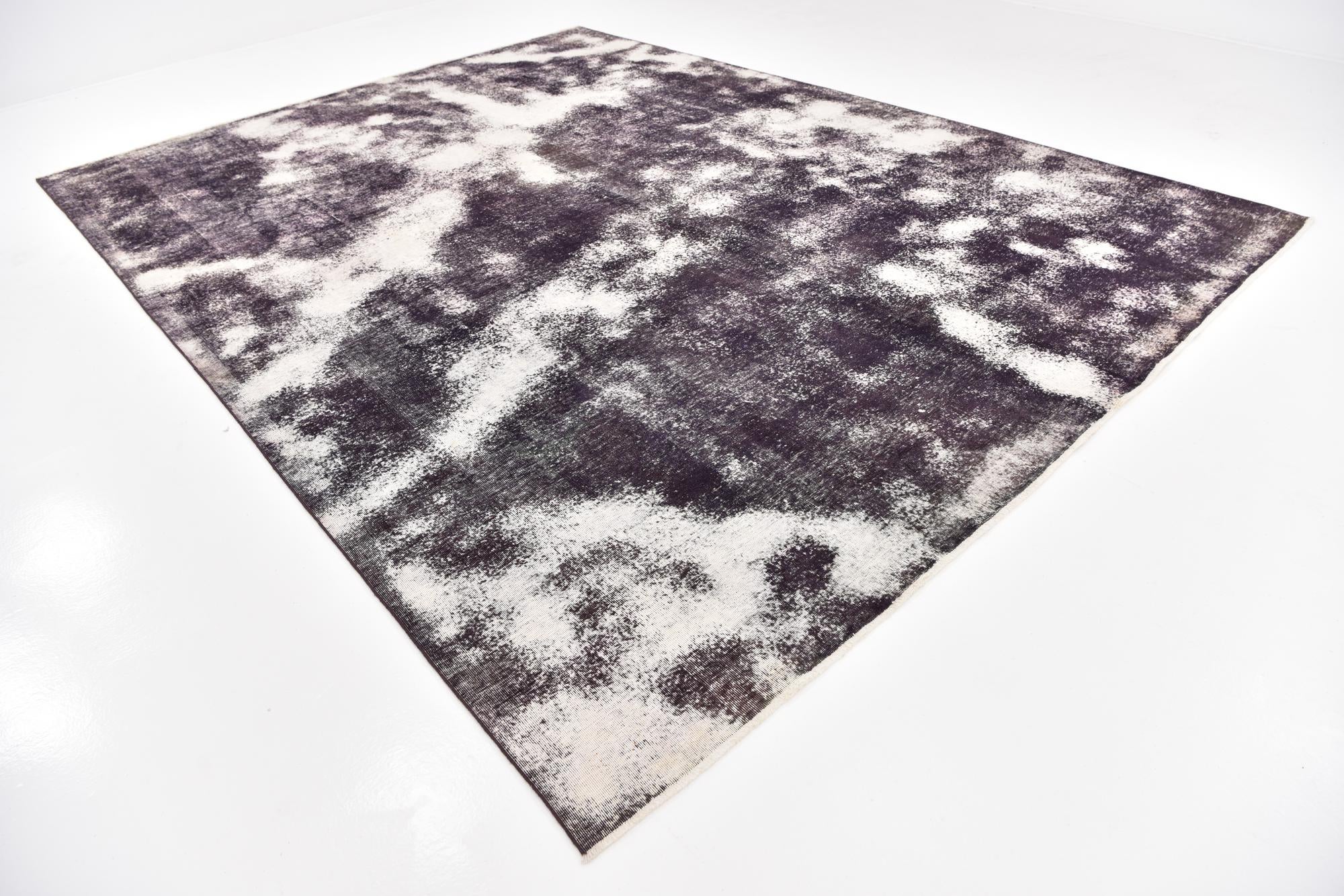 9' 8 x 12' 9 Hand Knotted Ultra Vintage Persian Wool Rug