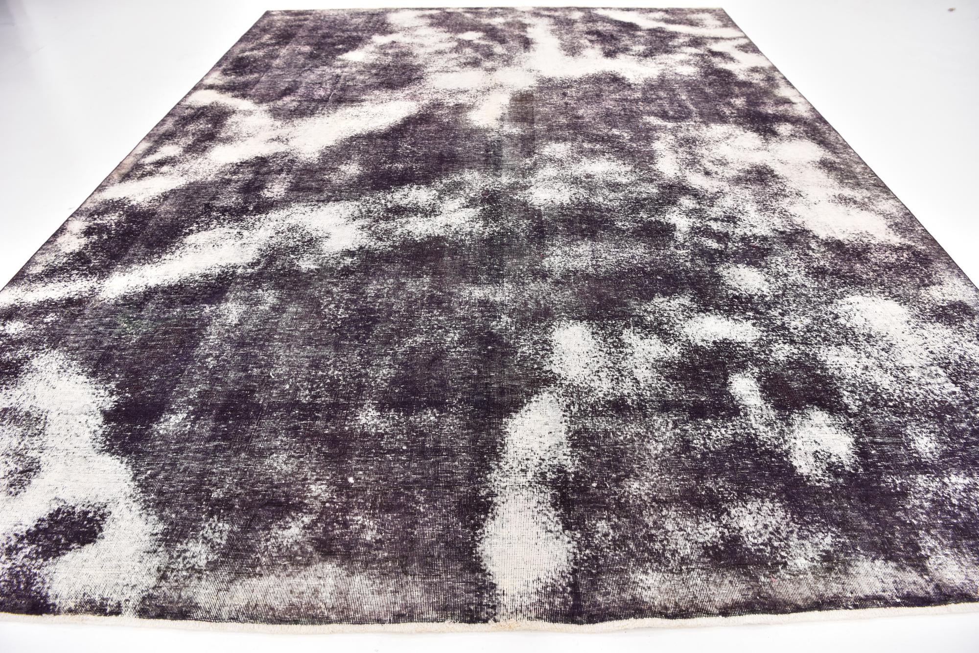 9' 8 x 12' 9 Hand Knotted Ultra Vintage Persian Wool Rug