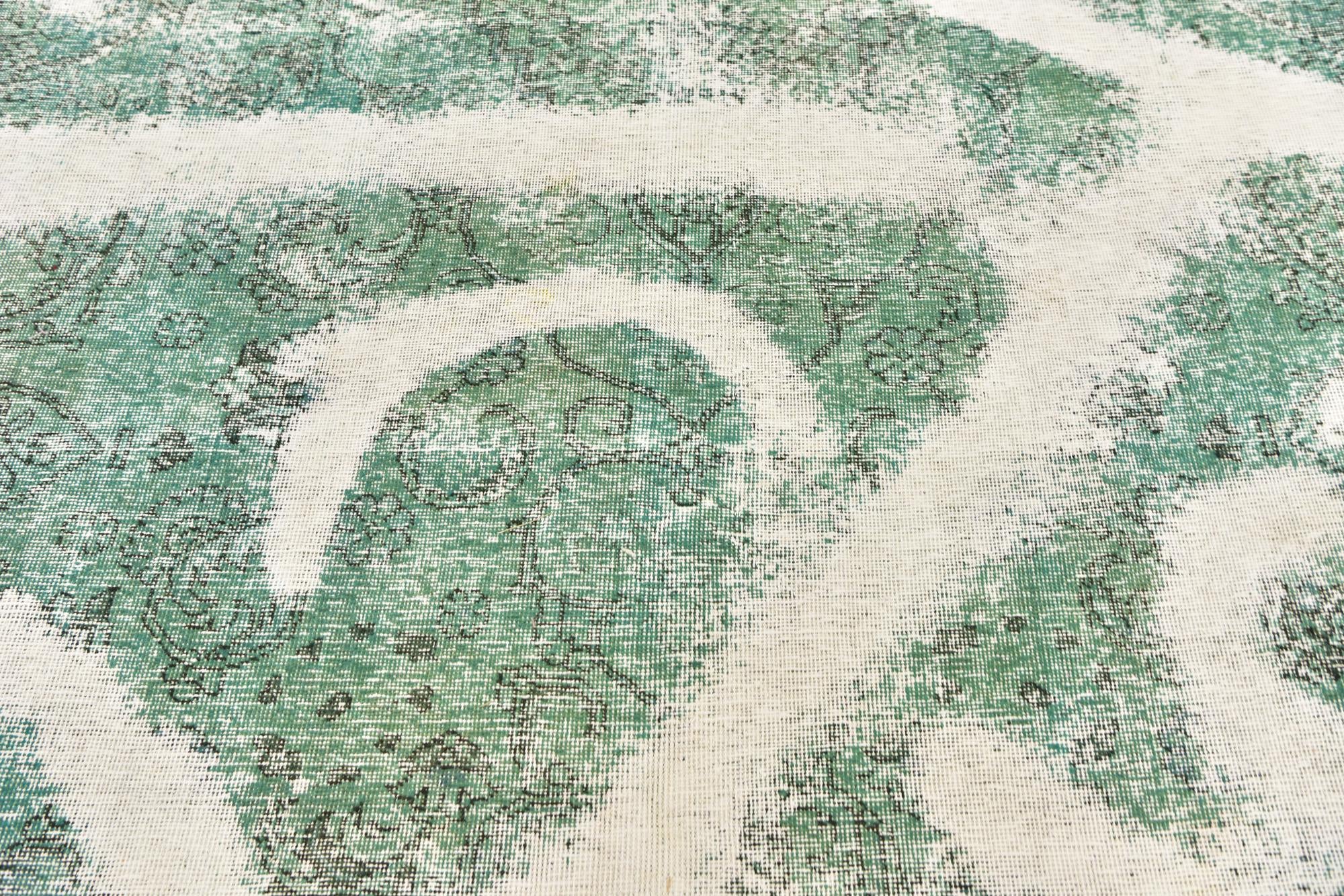 9' 6 x 13' 3 Hand Knotted Ultra Vintage Persian Wool Rug