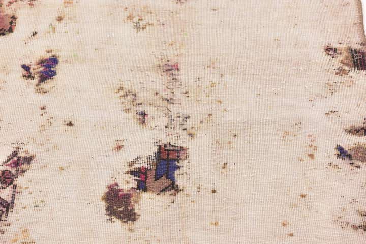 3' 4 x 5' 7 Hand Knotted Ultra Vintage Persian Wool Rug