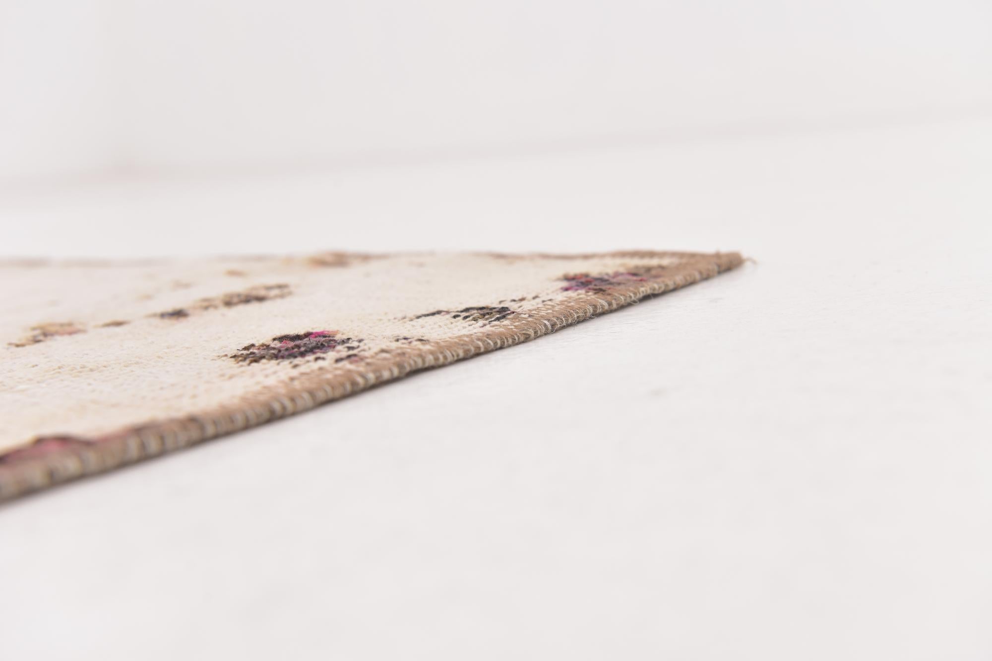 3' 4 x 5' 7 Hand Knotted Ultra Vintage Persian Wool Rug