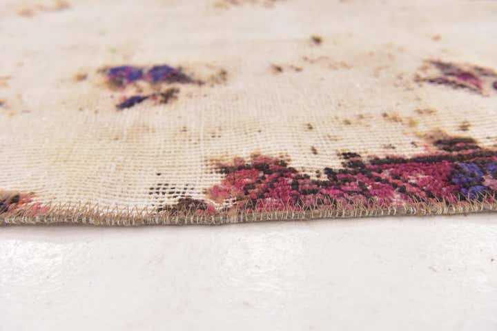 3' 4 x 5' 7 Hand Knotted Ultra Vintage Persian Wool Rug