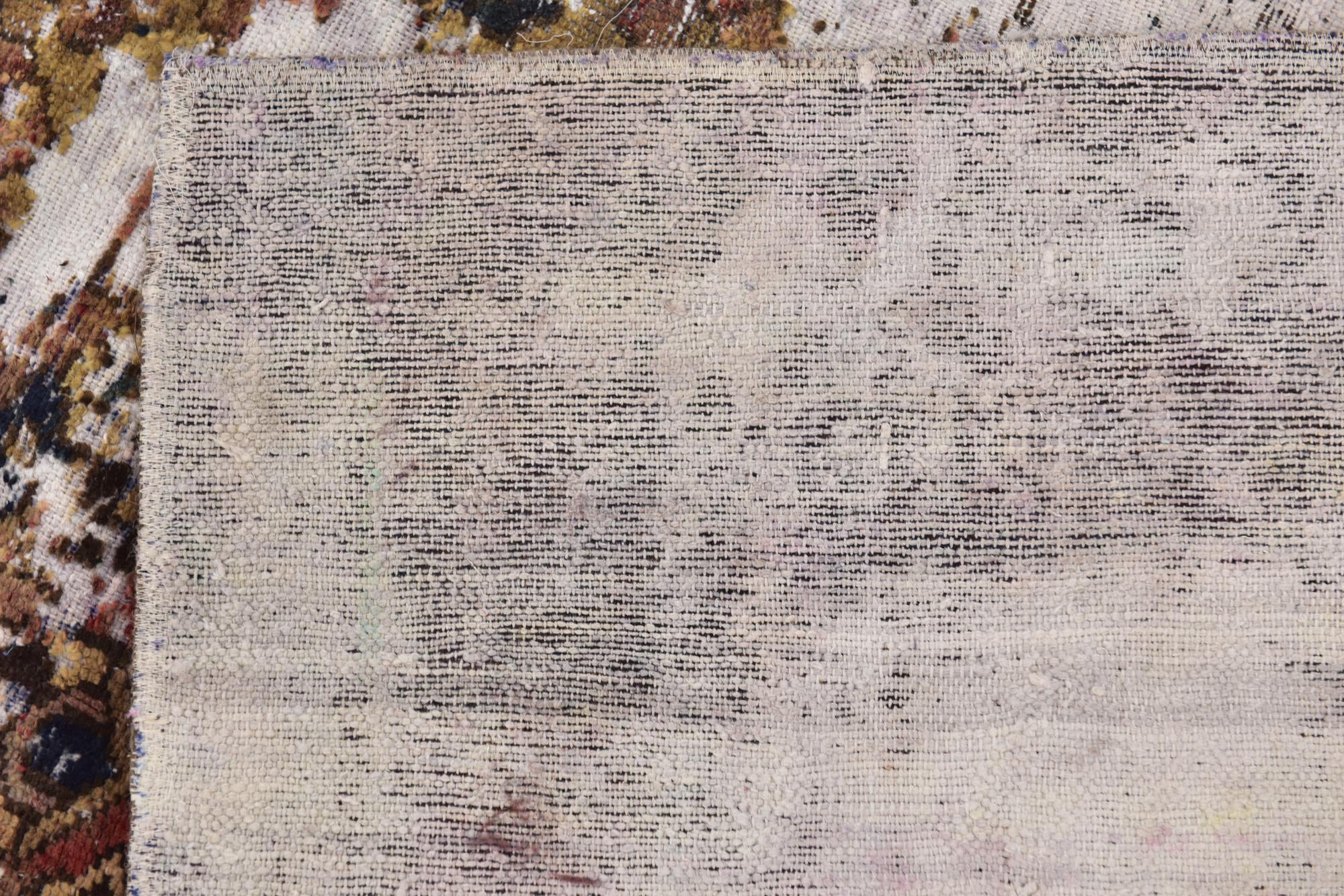 8' 5 x 10' 8 Hand Knotted Ultra Vintage Persian Wool Rug