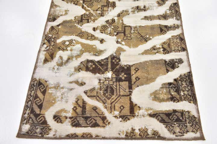 3' 2 x 6' Hand Knotted Ultra Vintage Persian Wool Rug