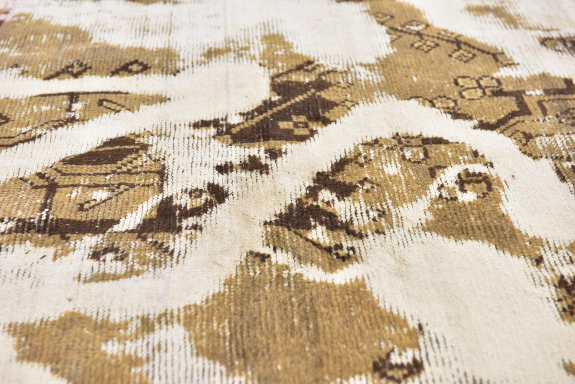3' 2 x 6' Hand Knotted Ultra Vintage Persian Wool Rug
