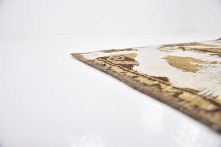 3' 2 x 6' Hand Knotted Ultra Vintage Persian Wool Rug