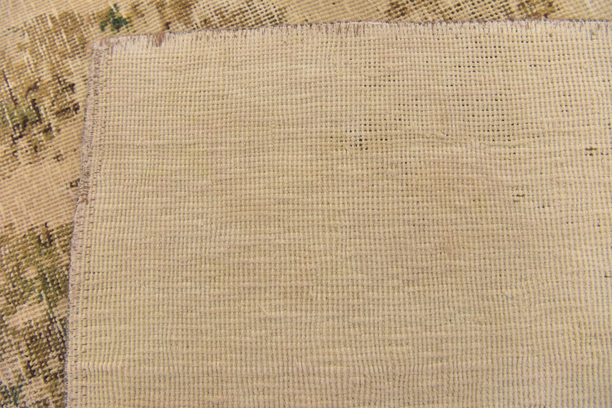 8' 8 x 12' Hand Knotted Ultra Vintage Persian Wool Rug