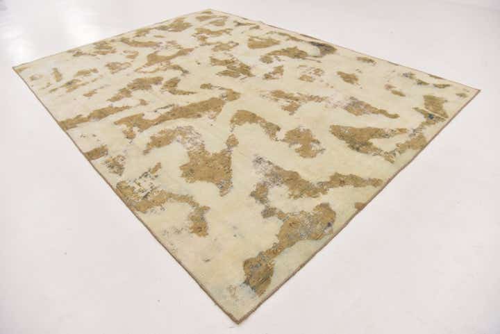 265cm x 365cm anudado a mano Ultra Vintage Alfombra Persa Lana