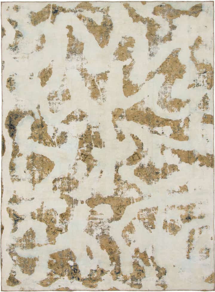 265cm x 365cm anudado a mano Ultra Vintage Alfombra Persa Lana