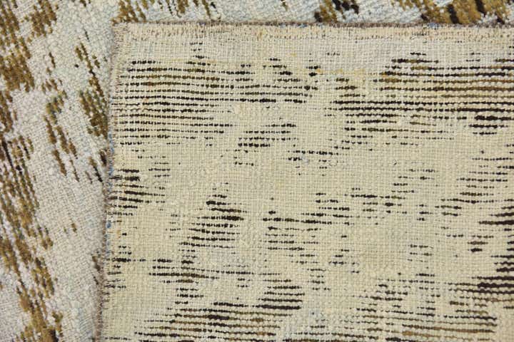 200cm x 265cm Noué main Ultra Vintage Tapis Persan Laine