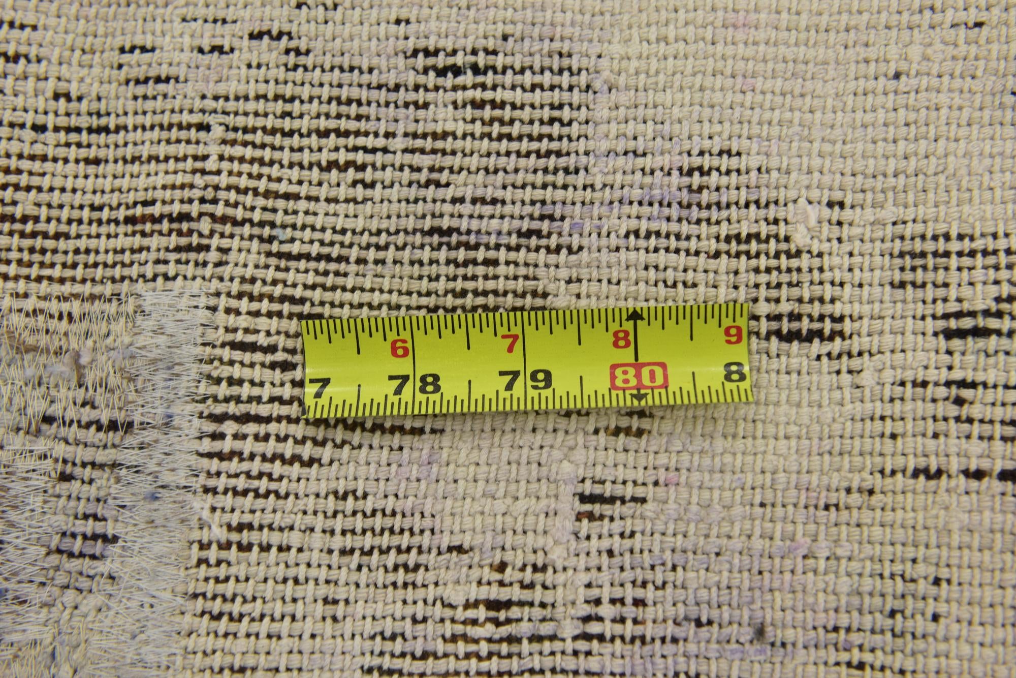 5' 6 x 9' Hand Knotted Ultra Vintage Persian Wool Rug