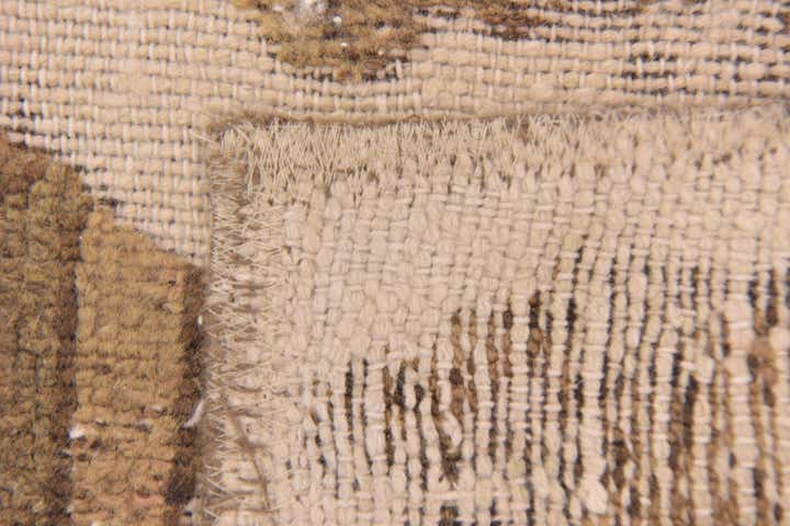4' x 5' 3 Hand Knotted Ultra Vintage Persian Wool Rug