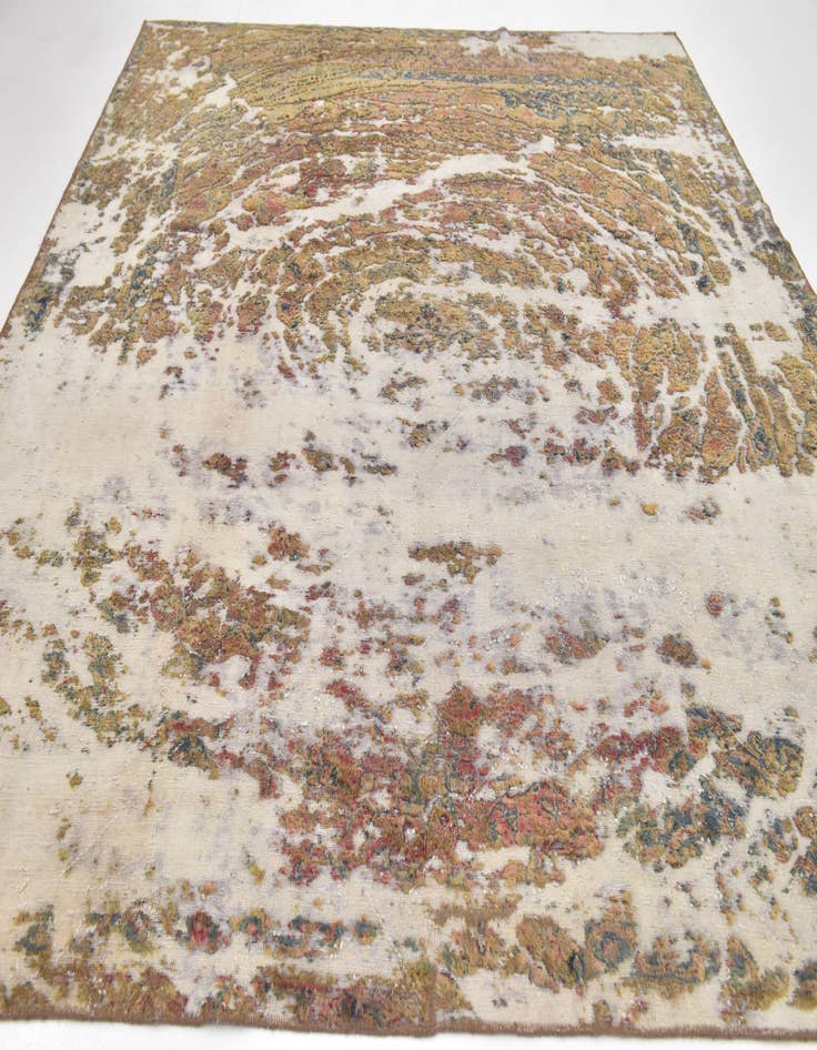 Detail image of 9' 5 x 11' 4  Hand Knotted Ultra Vintage Persian Wool Rug