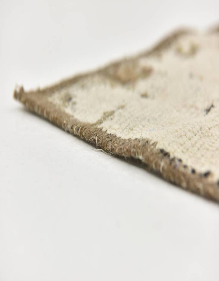 Detail image of 3' 9 x 5' 8  Hand Knotted Ultra Vintage Persian Wool Rug