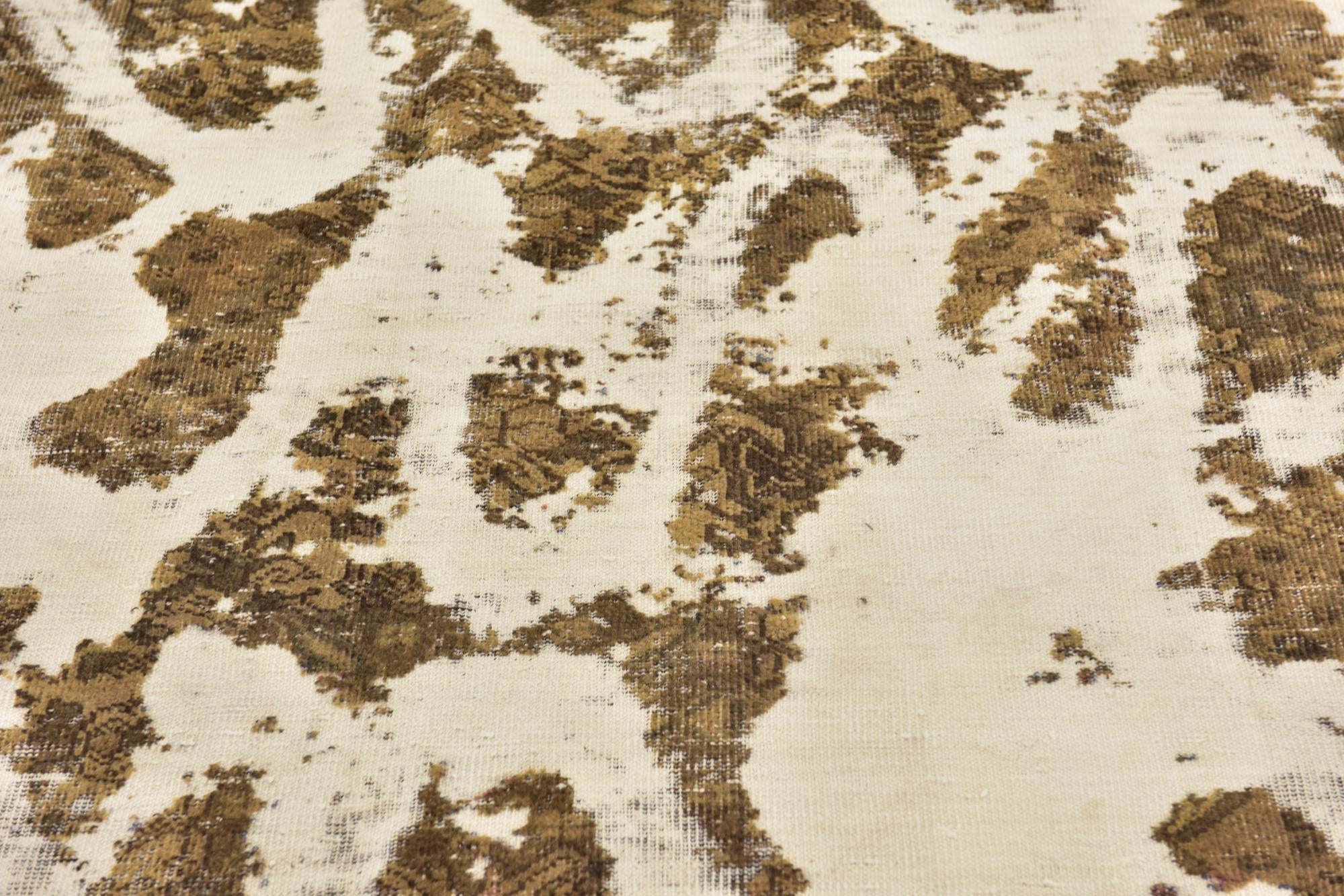 5' 4 x 8' 10 Hand Knotted Ultra Vintage Persian Wool Rug