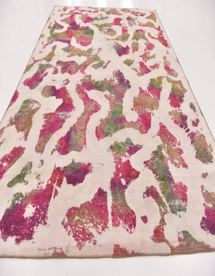 Detail image of 9' 5 x 12' 6  Hand Knotted Ultra Vintage Persian Wool Rug