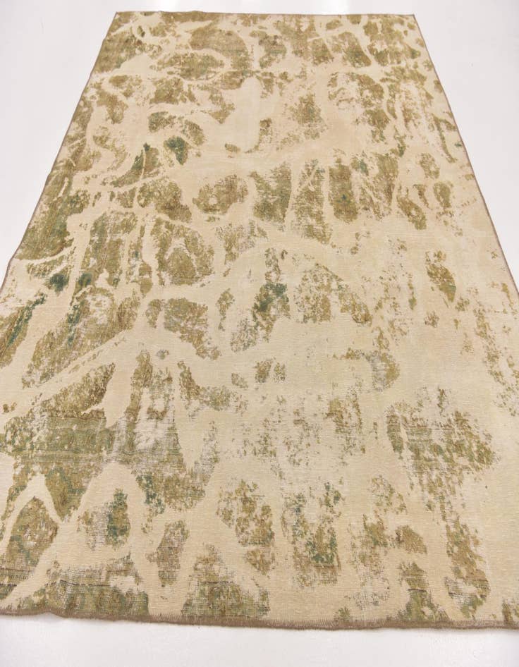 Detail image of 8' 2 x 9' 4  Hand Knotted Ultra Vintage Persian Wool Rug