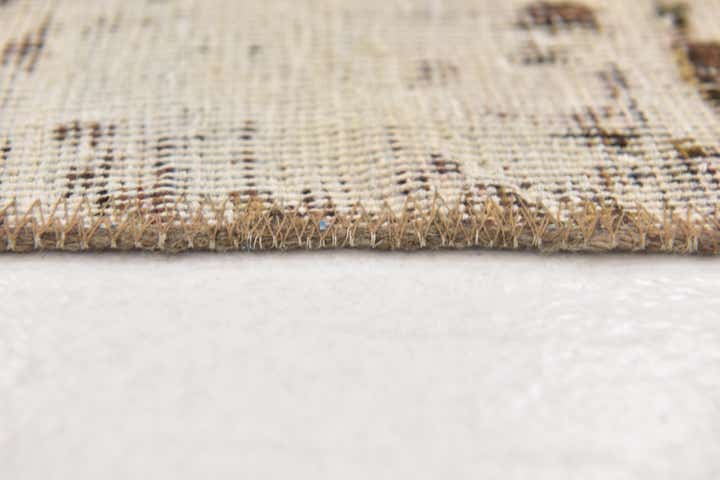 4' 5 x 6' 2 Hand Knotted Ultra Vintage Persian Wool Rug