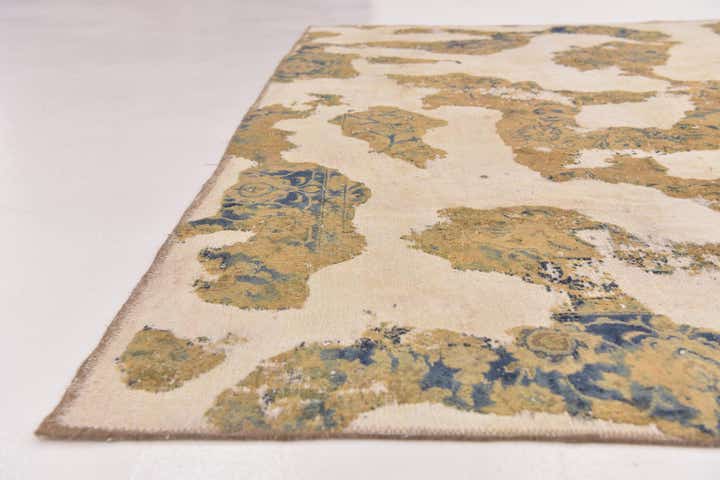 7' 6 x 11' Hand Knotted Ultra Vintage Persian Wool Rug