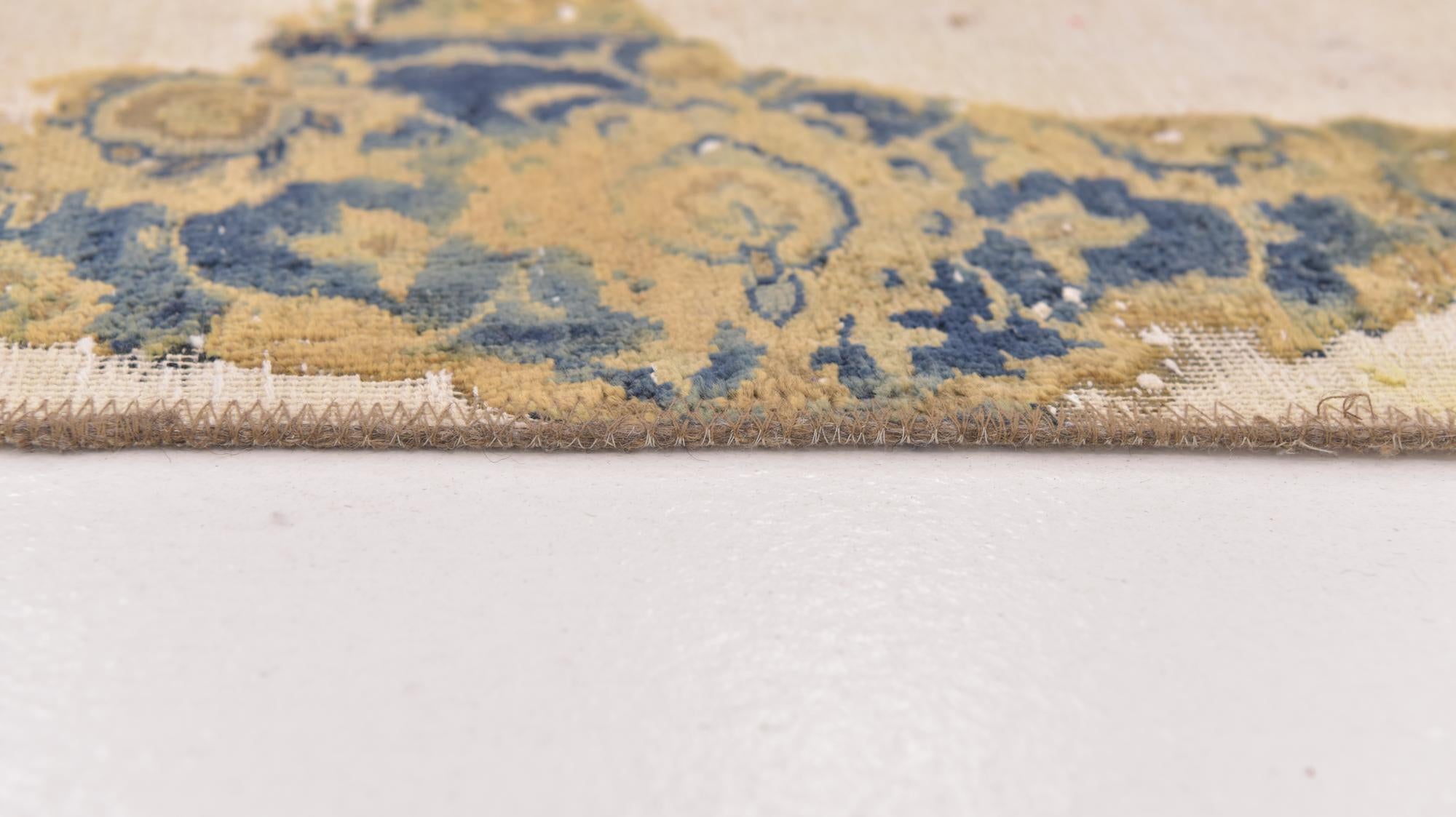 7' 6 x 11' Hand Knotted Ultra Vintage Persian Wool Rug