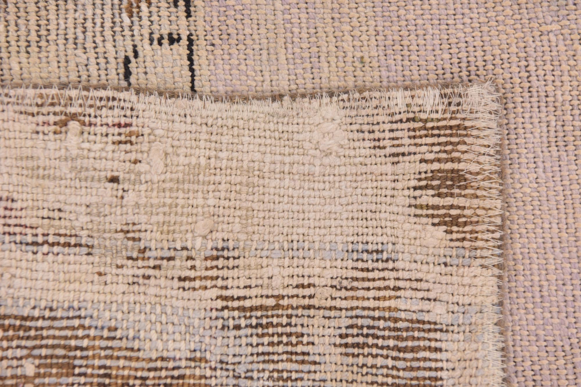 6' x 7' 8 Hand Knotted Ultra Vintage Persian Wool Rug