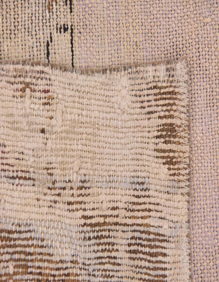 Detail image of 6' x 7' 8  Hand Knotted Ultra Vintage Persian Wool Rug