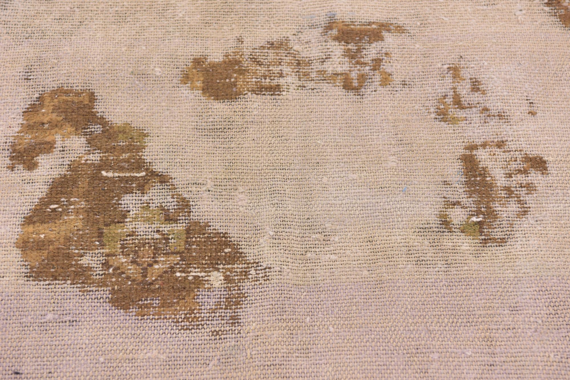 6' x 7' 8 Hand Knotted Ultra Vintage Persian Wool Rug