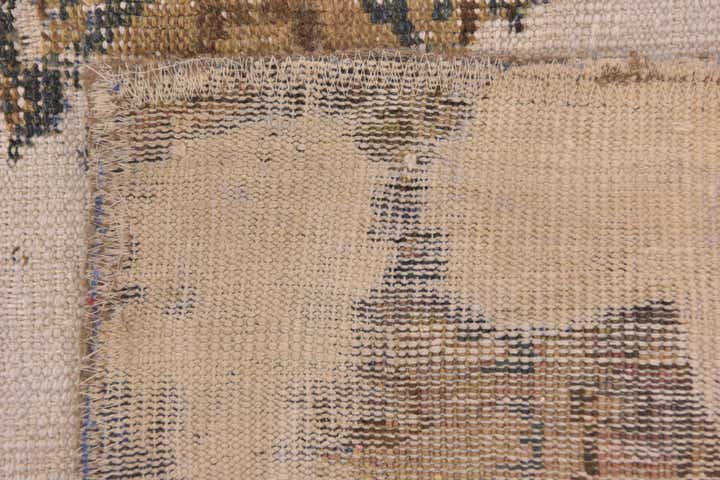 6' 2 x 9' 5 Hand Knotted Ultra Vintage Persian Wool Rug