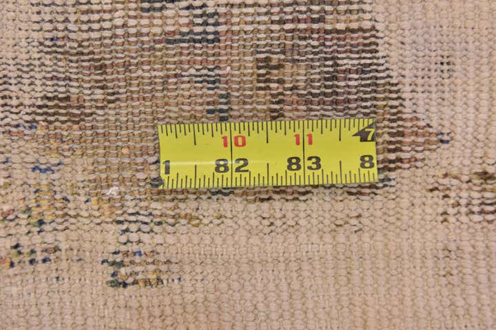 6' 2 x 9' 5 Hand Knotted Ultra Vintage Persian Wool Rug