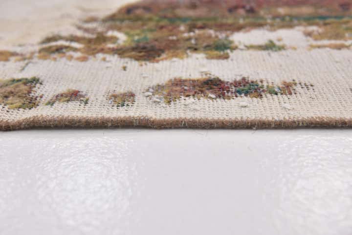 8' 9 x 12' Hand Knotted Ultra Vintage Persian Wool Rug