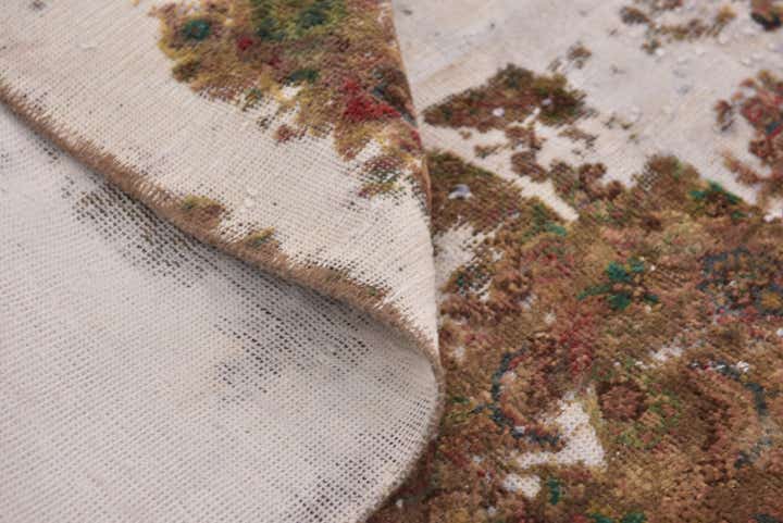 8' 9 x 12' Hand Knotted Ultra Vintage Persian Wool Rug