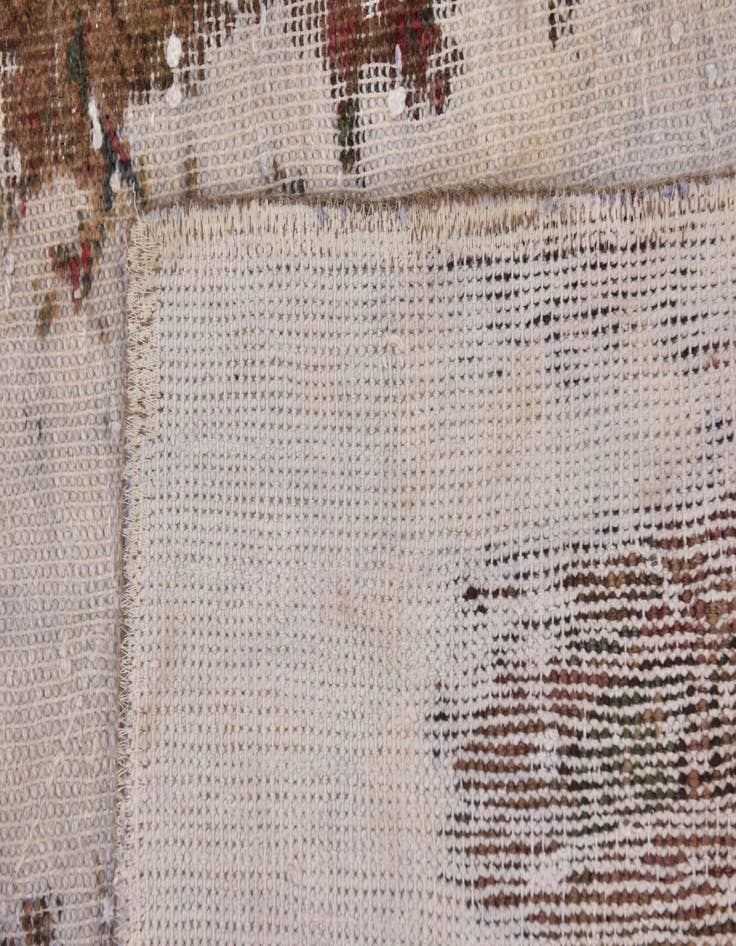 Detail image of 8' 9 x 12'  Hand Knotted Ultra Vintage Persian Wool Rug